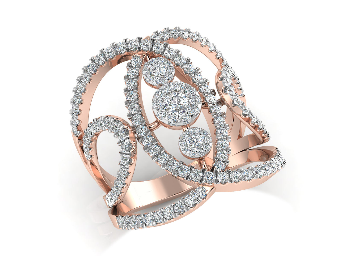 Crazy Diamonds Ring