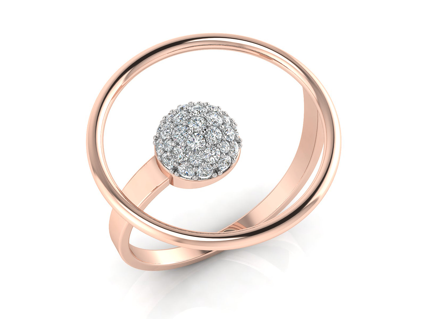 Diamond Ball Ring