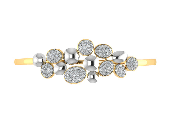 Buy Cluster Synthetic Diamond Bracelet at Diahart.