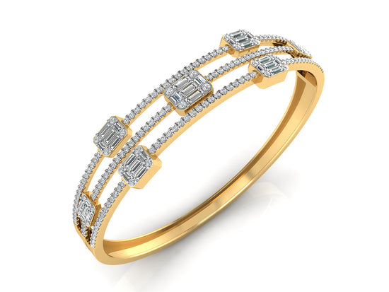 Buy Beyond Brilliance Lab Grown Diamond Gold Bracelet Order Online and Shop at Diahart