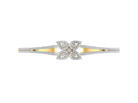 Buy Tetra Petal Artificial Diamond Bracelet Order Online and Shop at Diahart