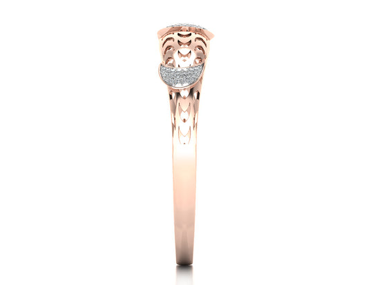 Buy Wild Moon Synthetic Diamond Rose Gold Bracelet Best Artificial Diamond Jewelry in Chennai