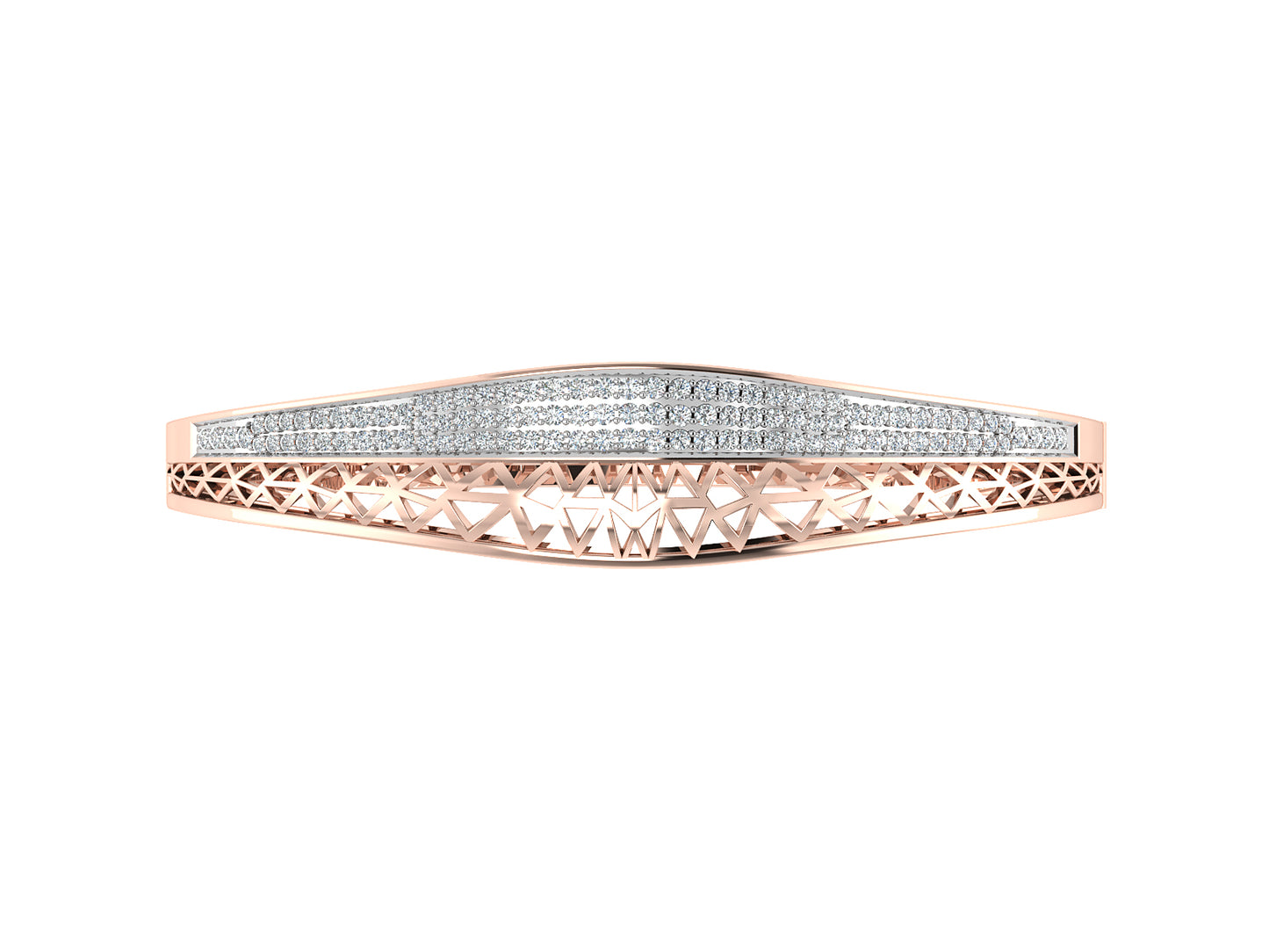 Buy Power Lab Grown Diamond Rose Gold Bracelet Order Online and Shop at Diahart.