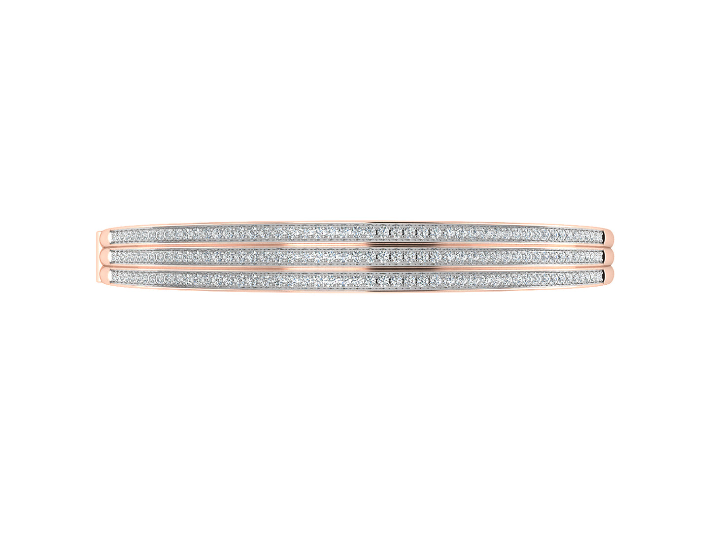 Buy Classic Lab Grown Diamond Rose Gold Bracelet Order Online and Shop at Diahart.