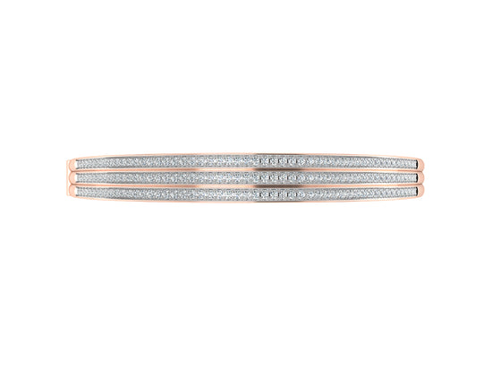 Buy Classic Lab Grown Diamond Rose Gold Bracelet Order Online and Shop at Diahart.