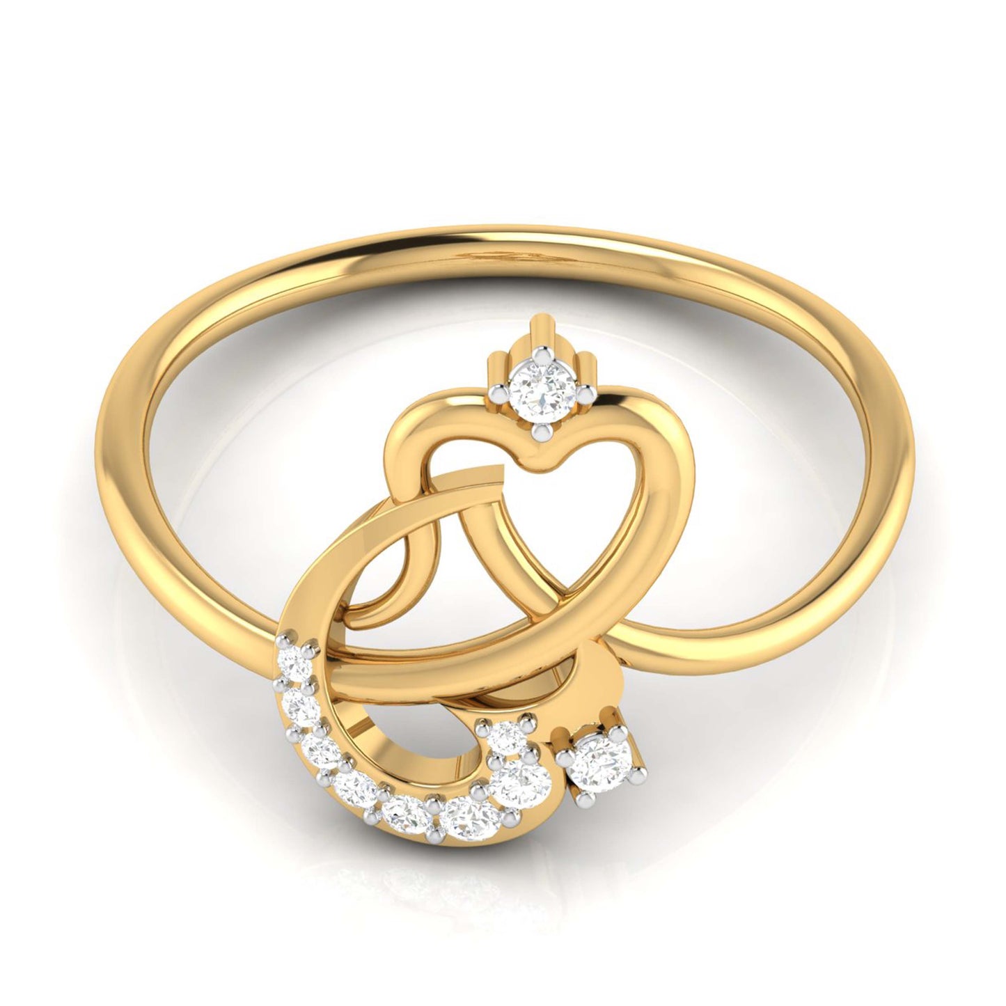 Twin Love Ring