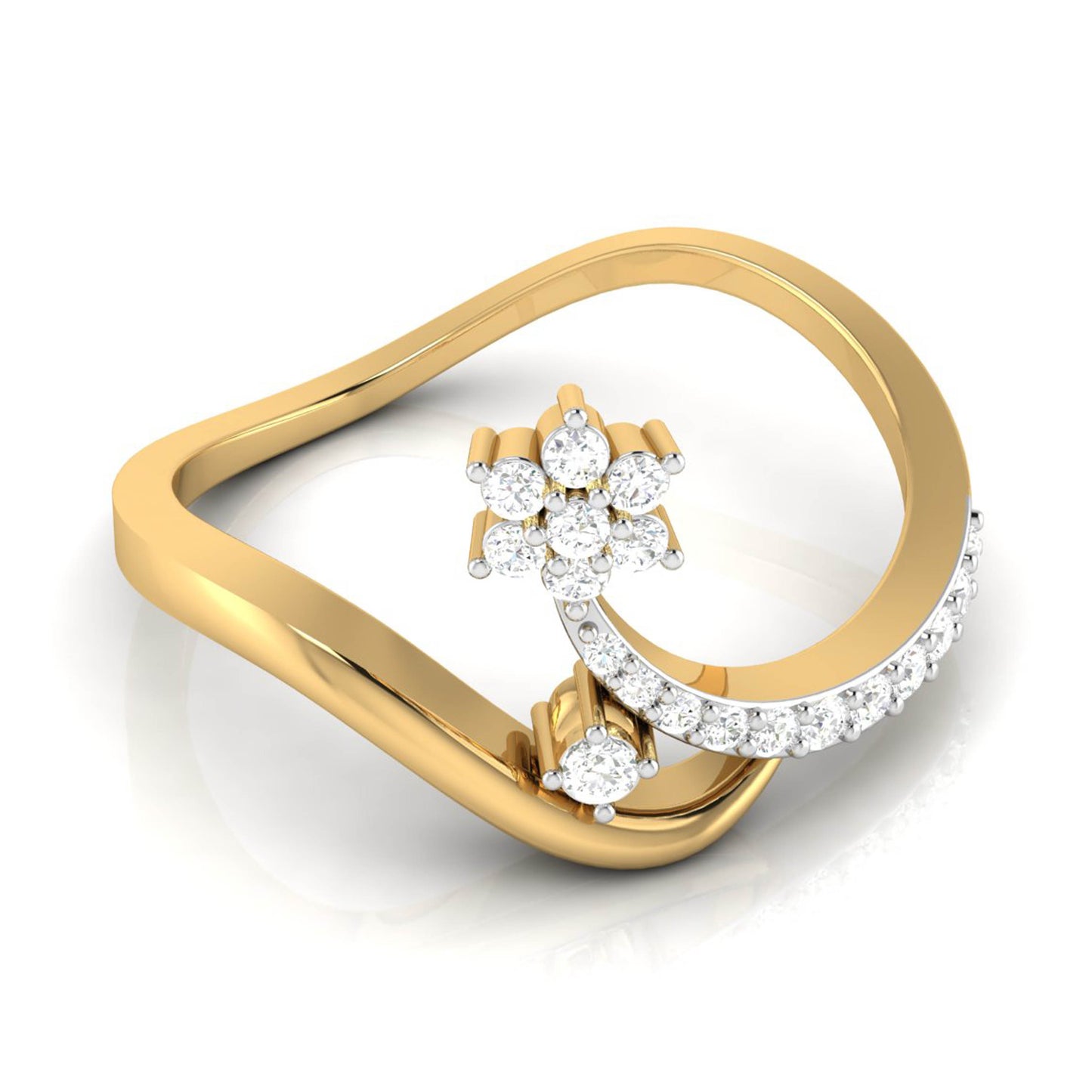 Glittering Splendor Diamond Ring