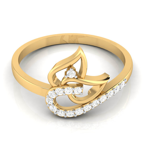 Intertwined Diamond Ring