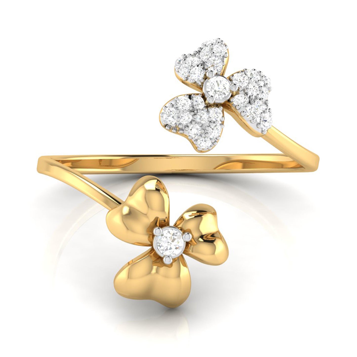 The Twin-Flower Ring