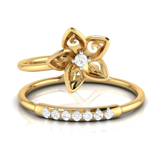 Larkspur Diamond ring