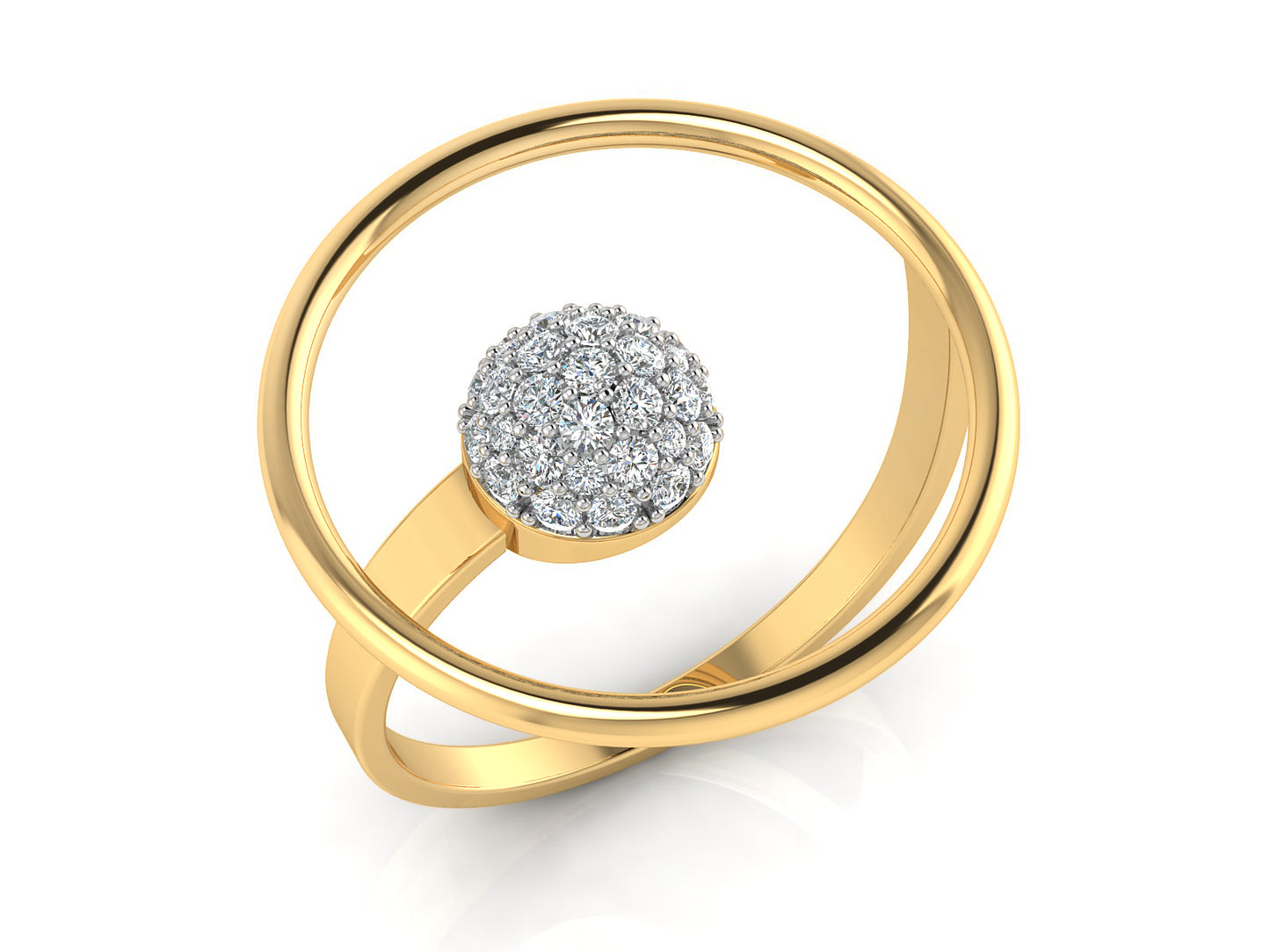 Diamond Ball Ring