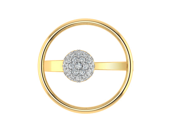 Diamond Ball Ring