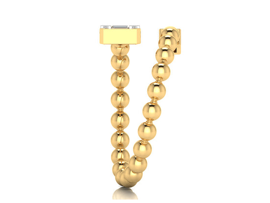 Beads of Gold Ring