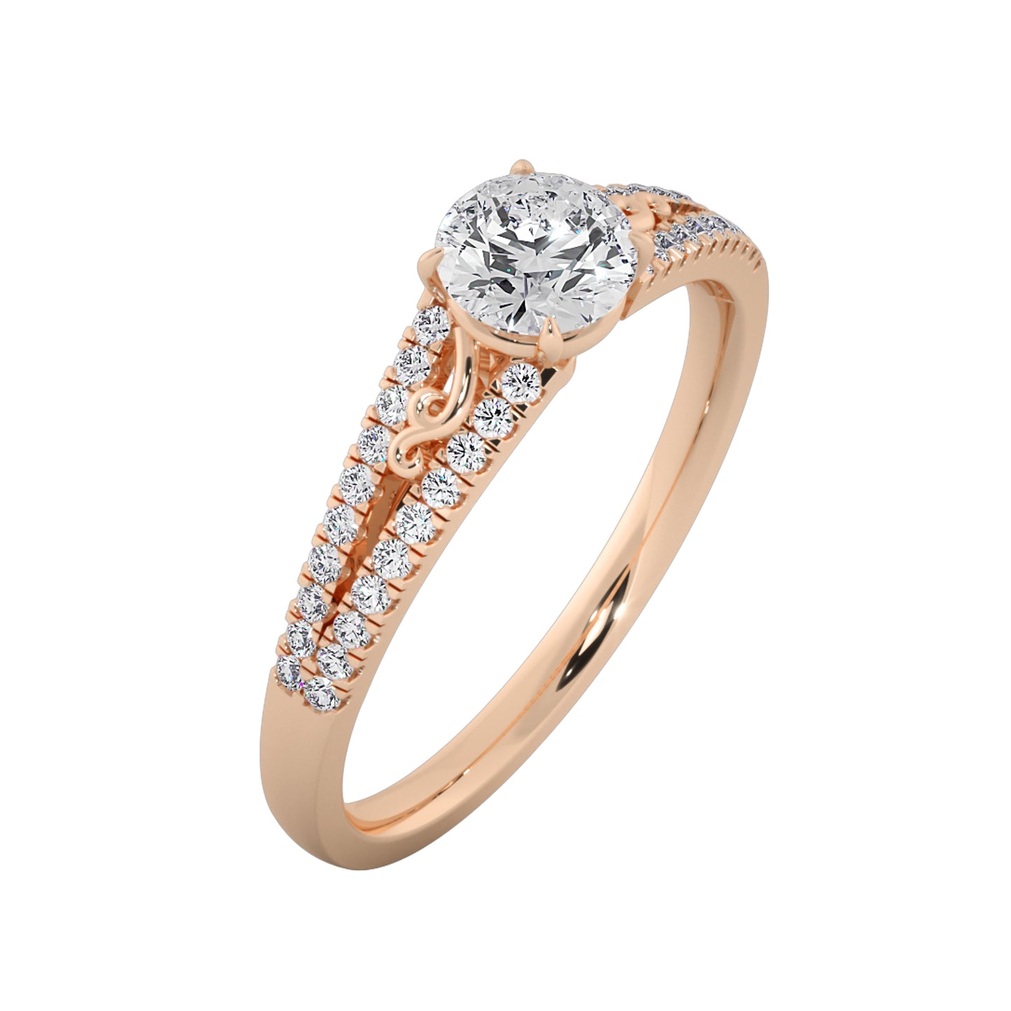 Mountain Mist Solitaire Ring