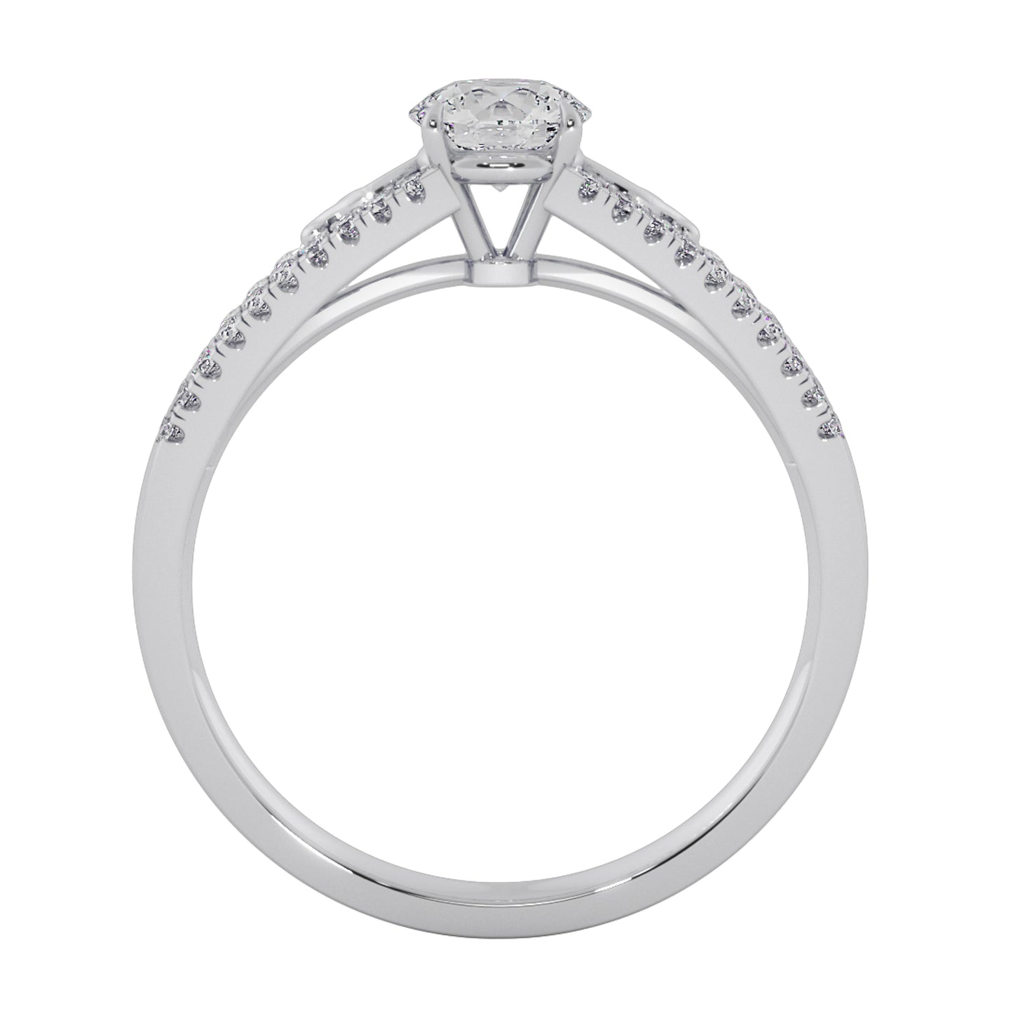 Mountain Mist Solitaire Ring