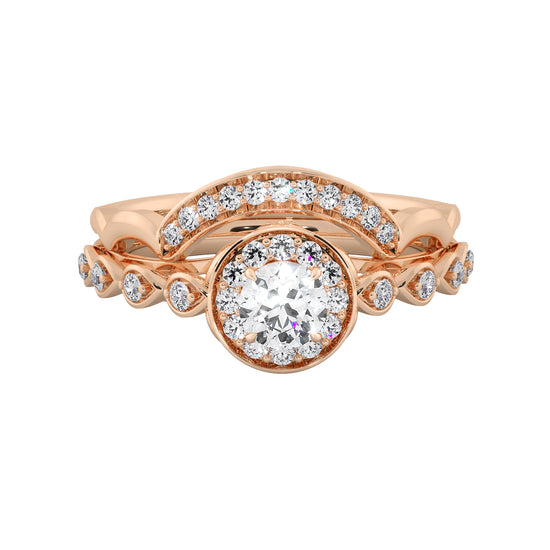 Crystal Rain Solitaire Ring