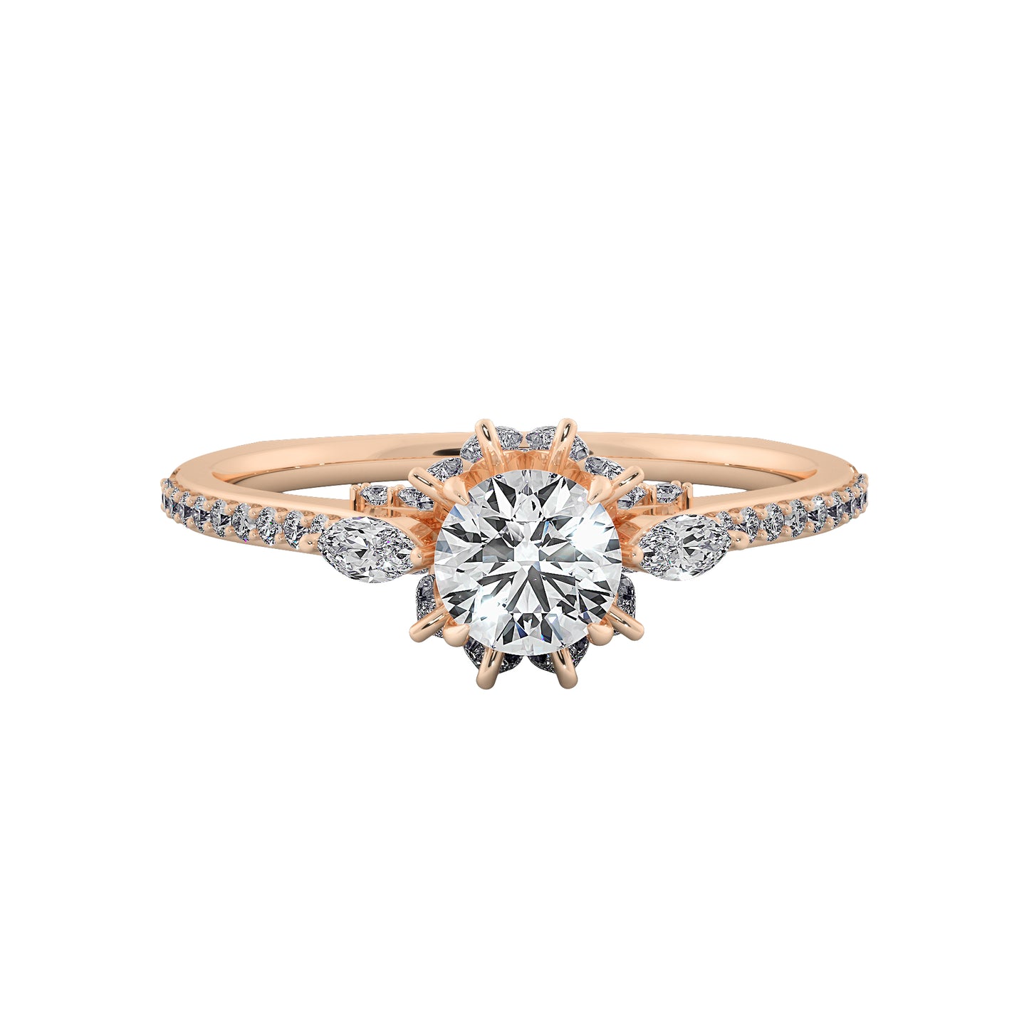 The Tiara Solitaire Ring