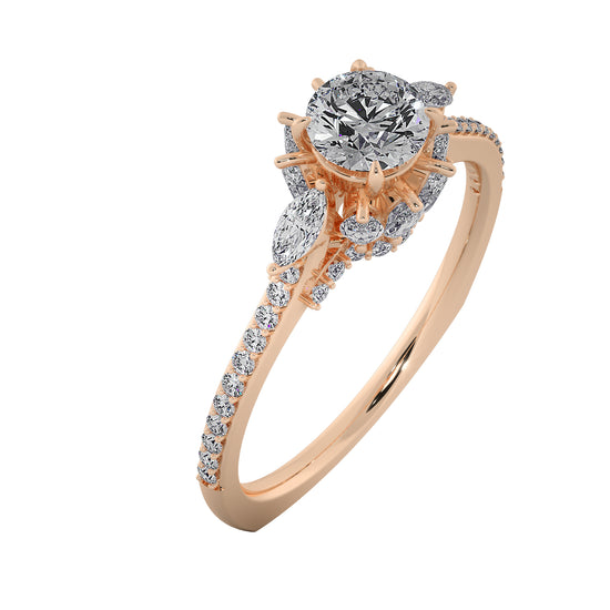 The Tiara Solitaire Ring