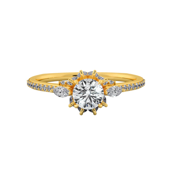 The Tiara Solitaire Ring