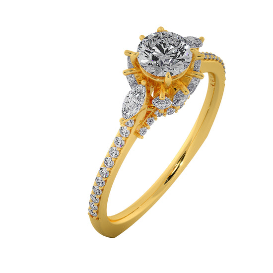 The Tiara Solitaire Ring