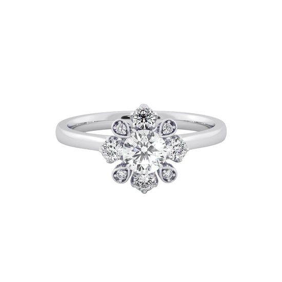 Subtle Beauty Solitaire Ring