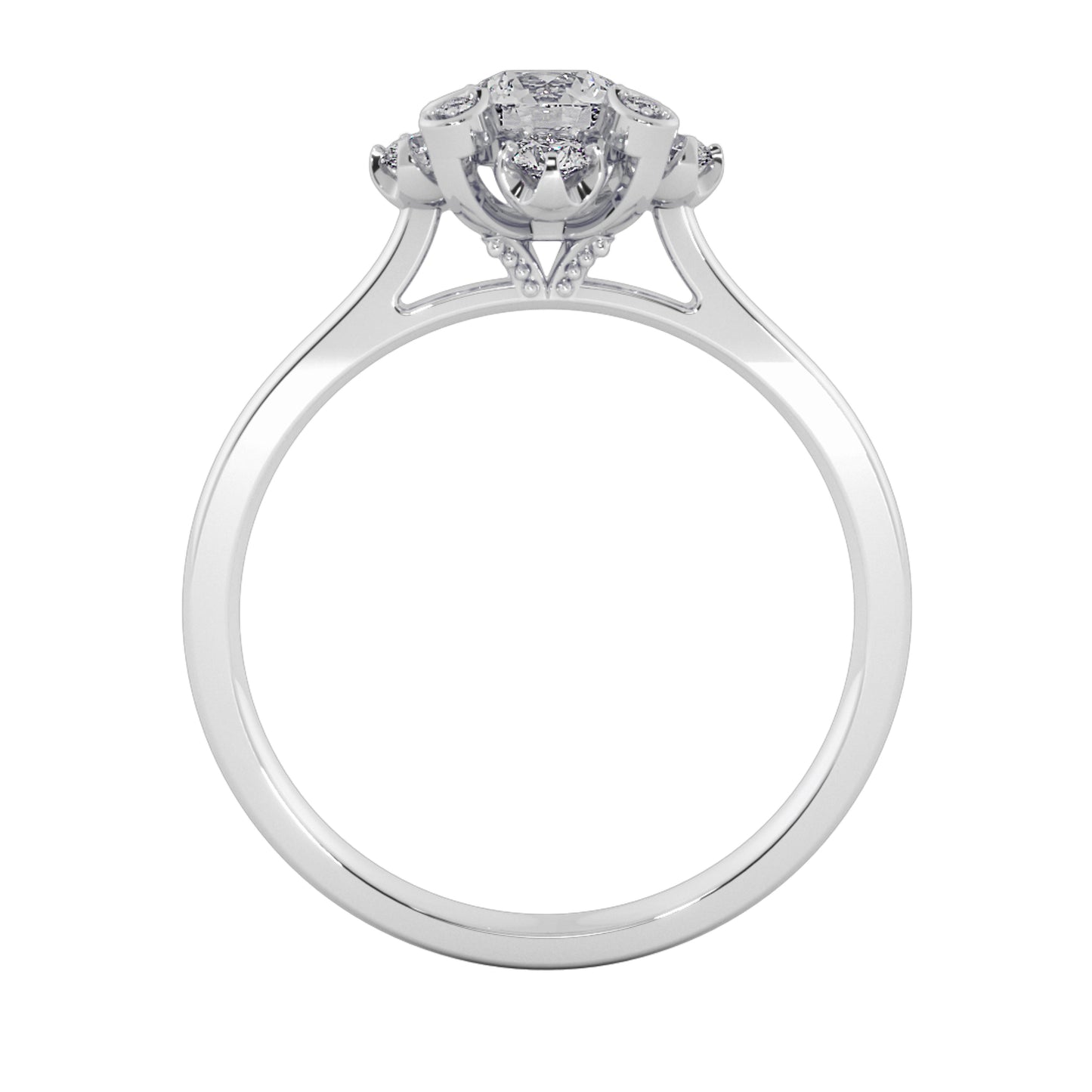 Subtle Beauty Solitaire Ring