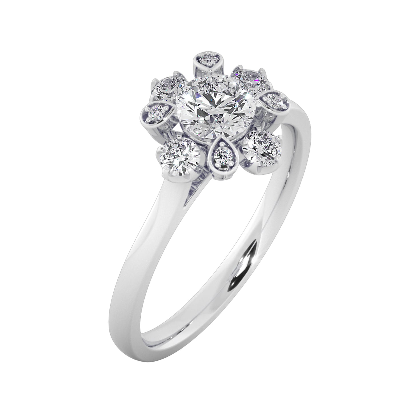 Subtle Beauty Solitaire Ring