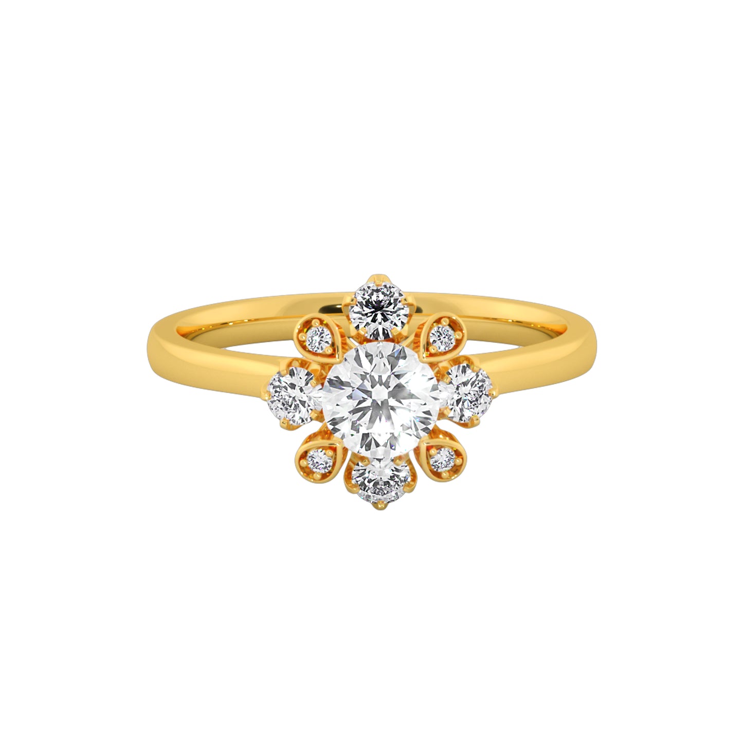 Subtle Beauty Solitaire Ring