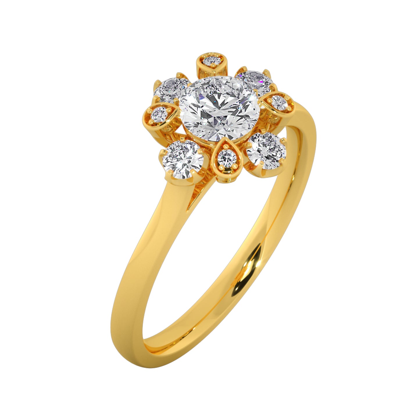 Subtle Beauty Solitaire Ring