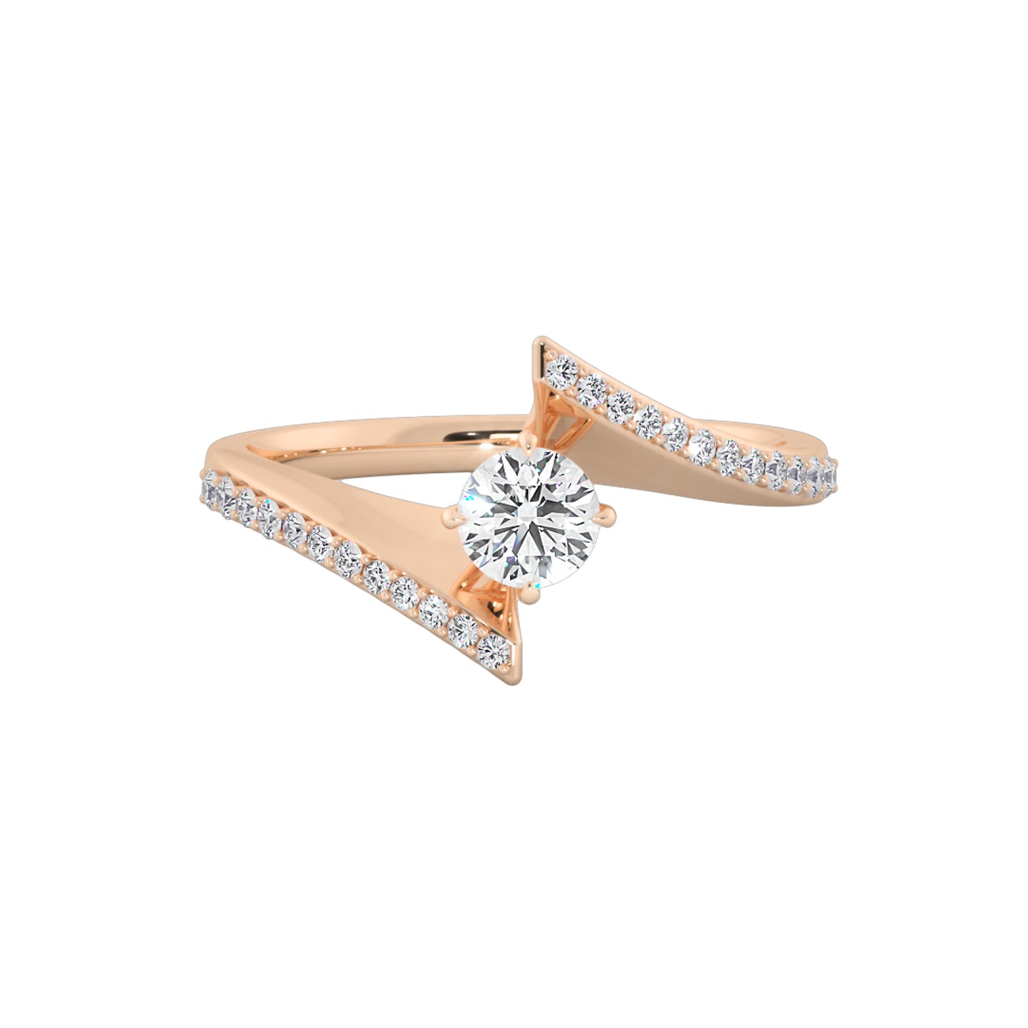 Mountain Beauty Solitaire Ring