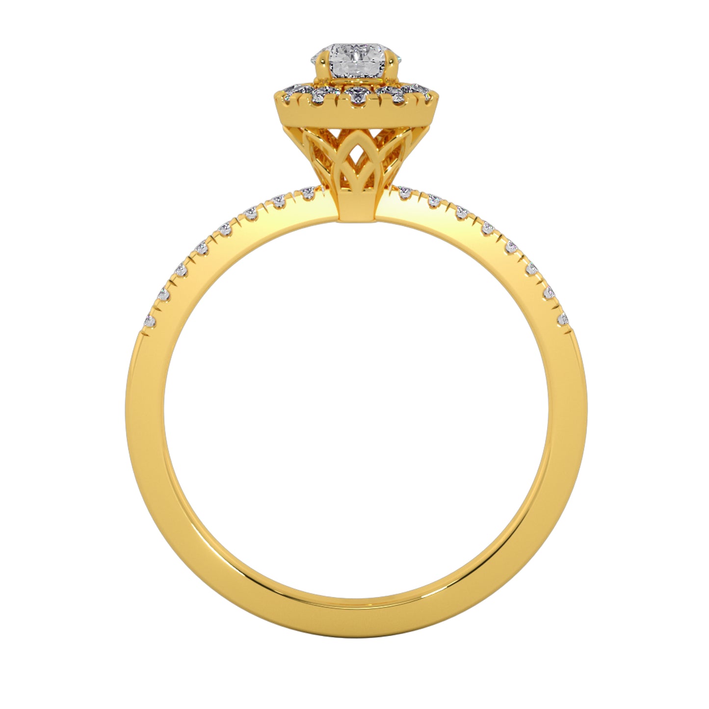 Sunshine Solitaire Ring