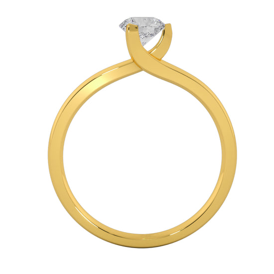 Misty Hill Solitaire Ring