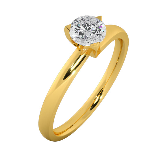 Misty Hill Solitaire Ring