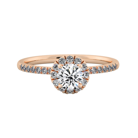 Moon Dreams Solitaire Ring