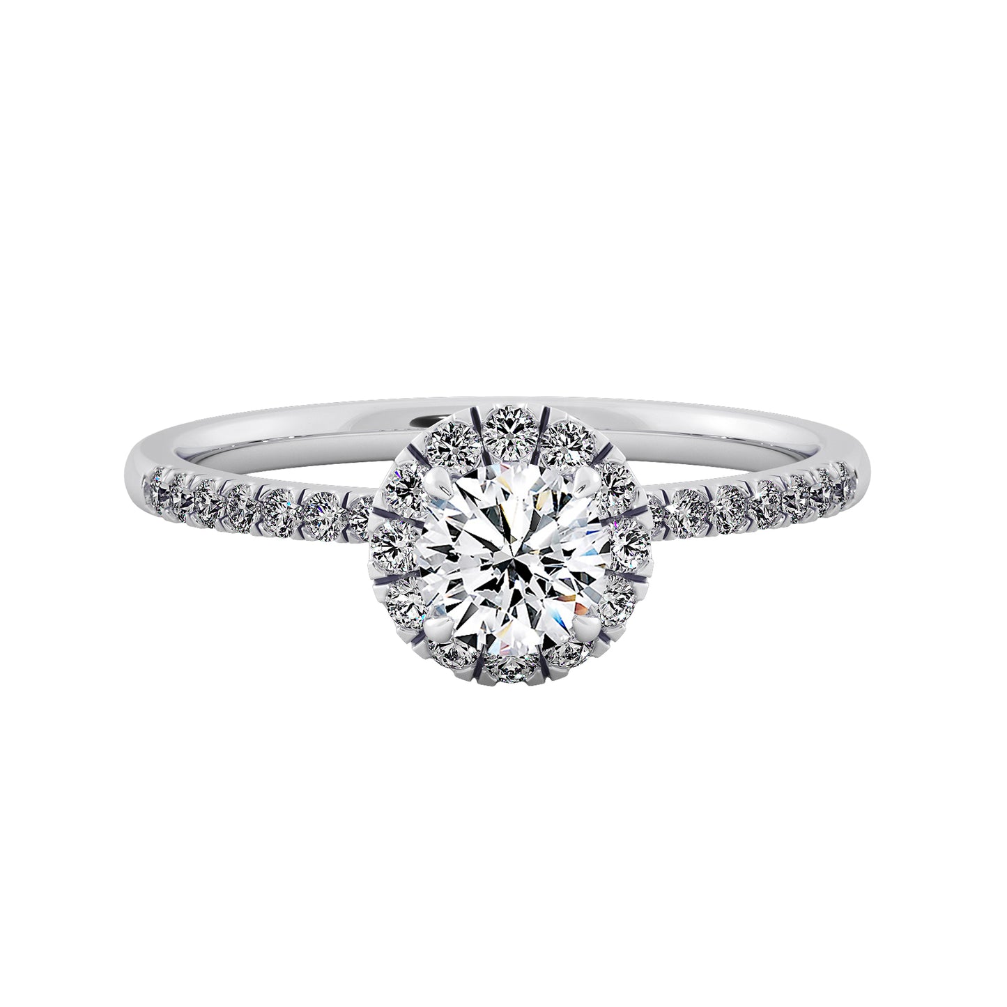 Moon Dreams Solitaire Ring