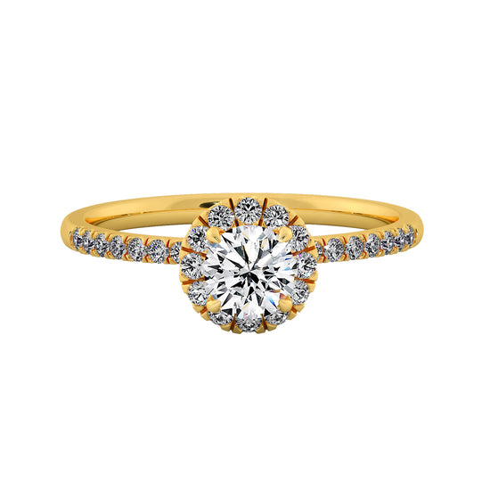 Moon Dreams Solitaire Ring