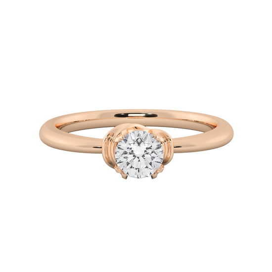 Sunstruck Solitaire Ring