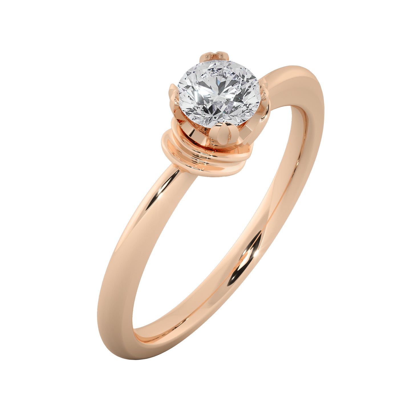 Sunstruck Solitaire Ring