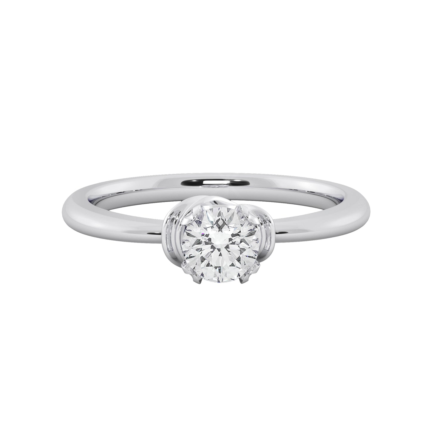 Sunstruck Solitaire Ring