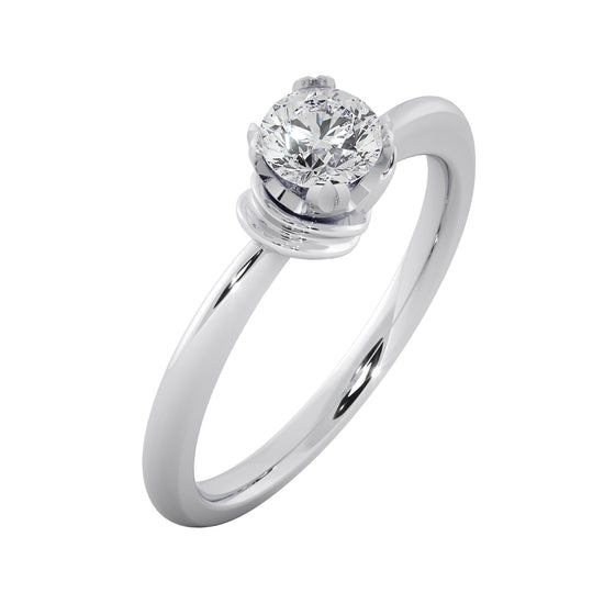 Sunstruck Solitaire Ring