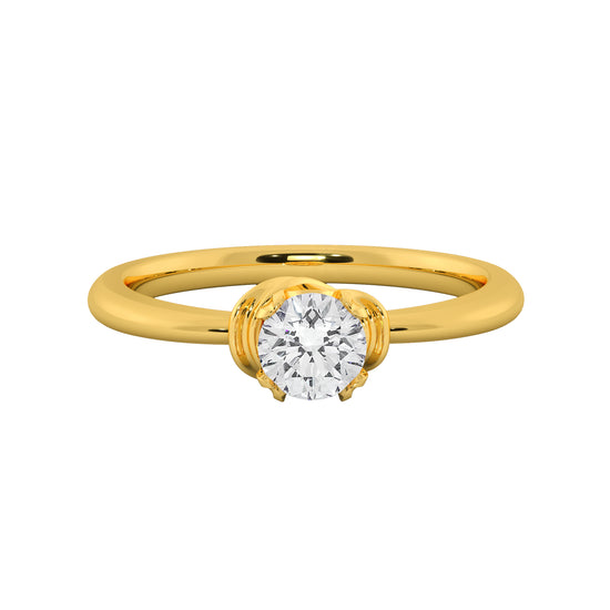 Sunstruck Solitaire Ring