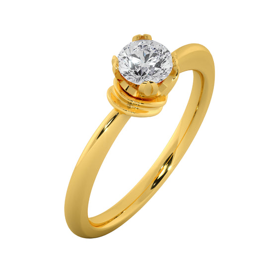 Sunstruck Solitaire Ring