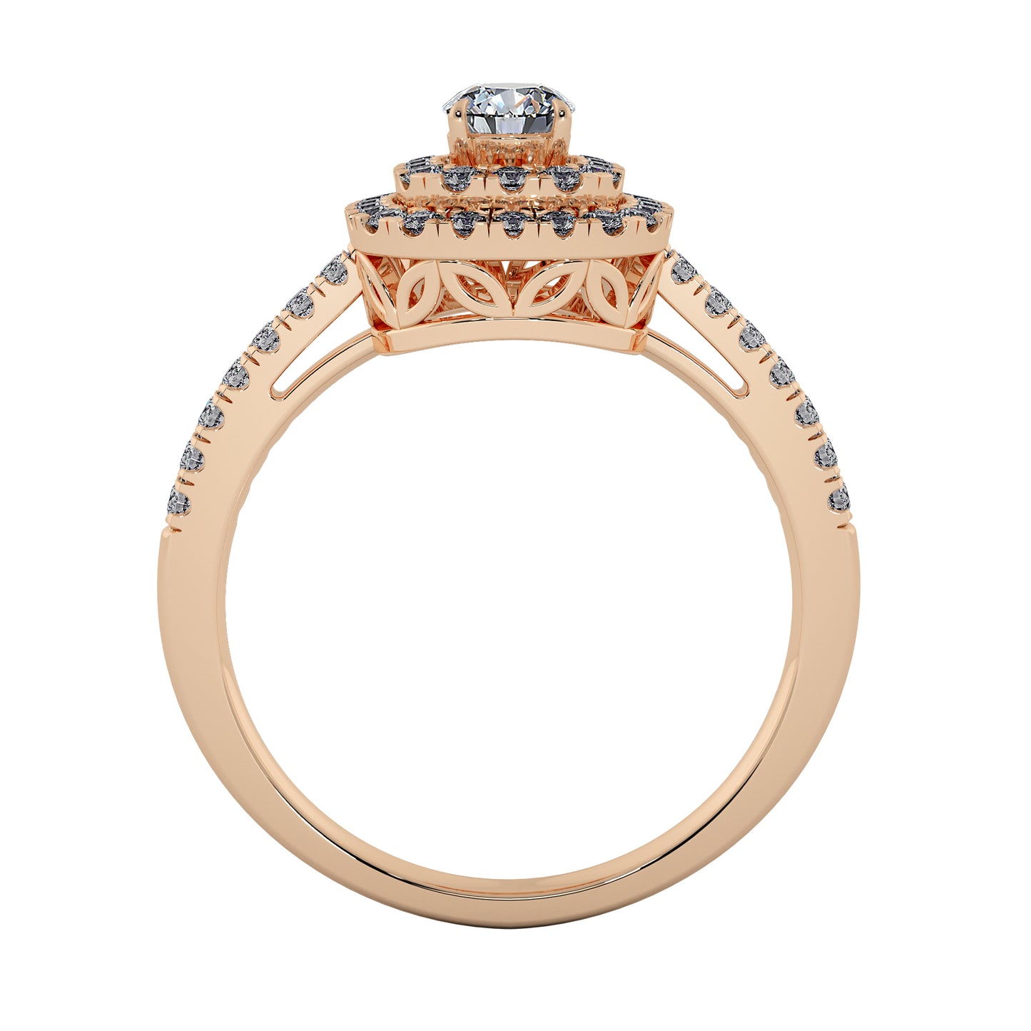 Star Rush Solitaire Ring