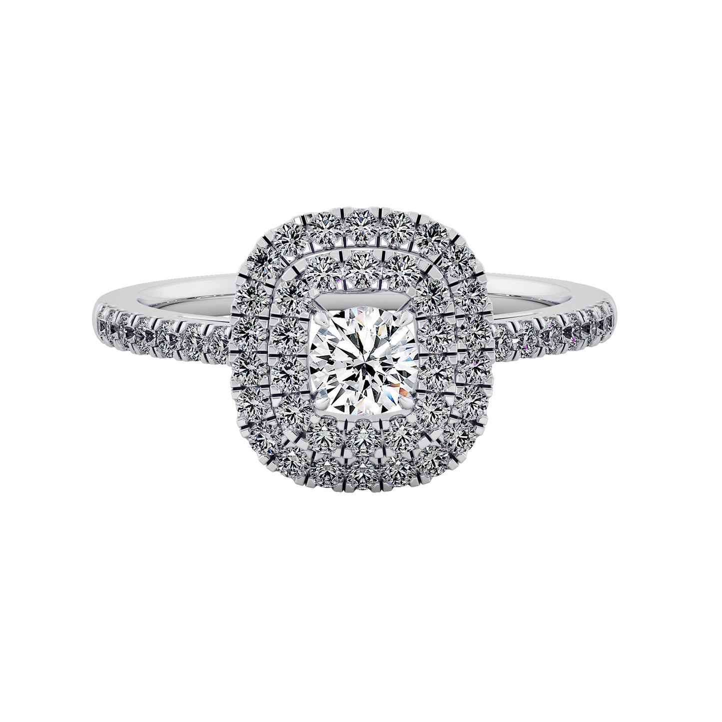 Star Rush Solitaire Ring