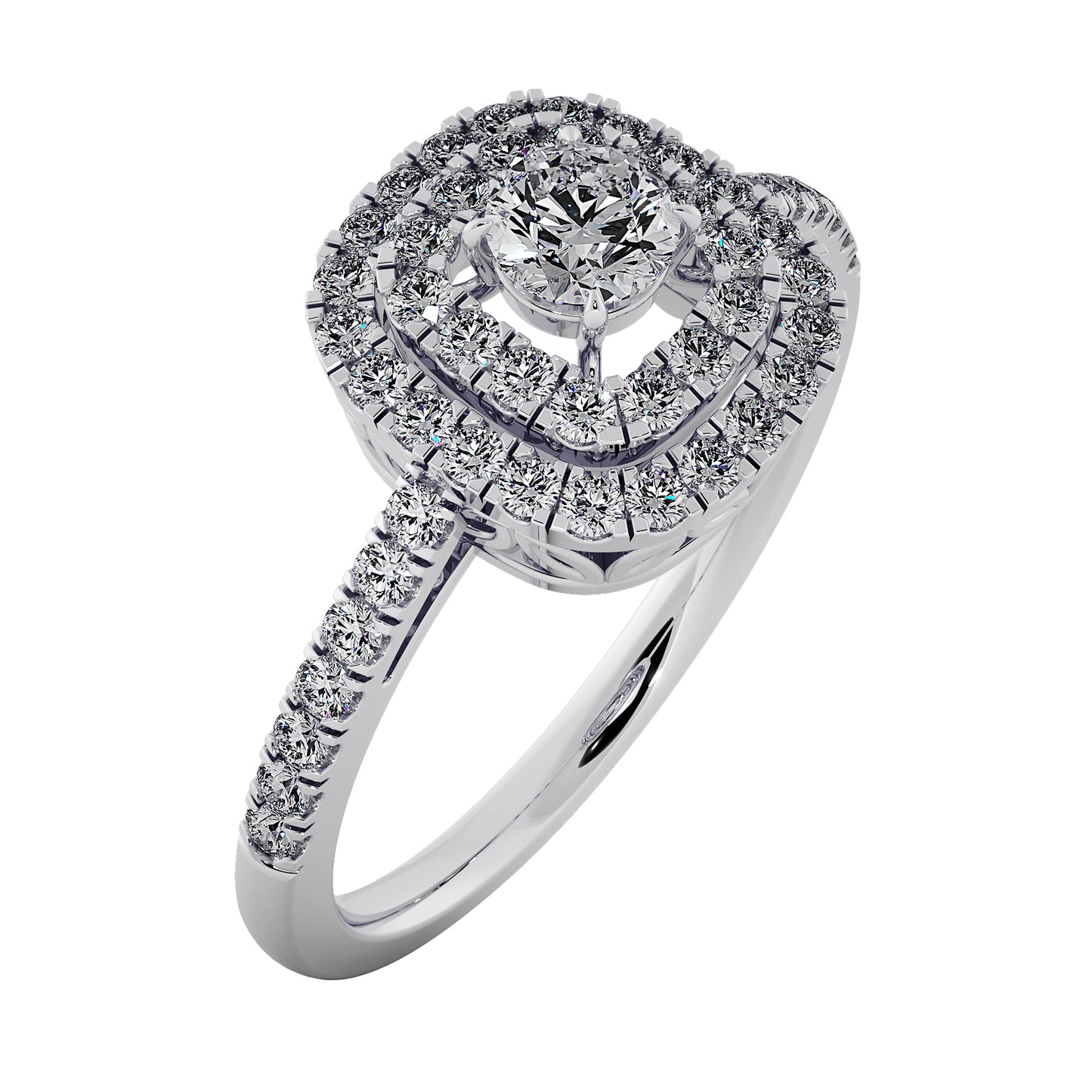 Star Rush Solitaire Ring