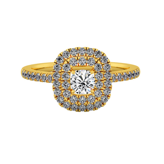 Star Rush Solitaire Ring