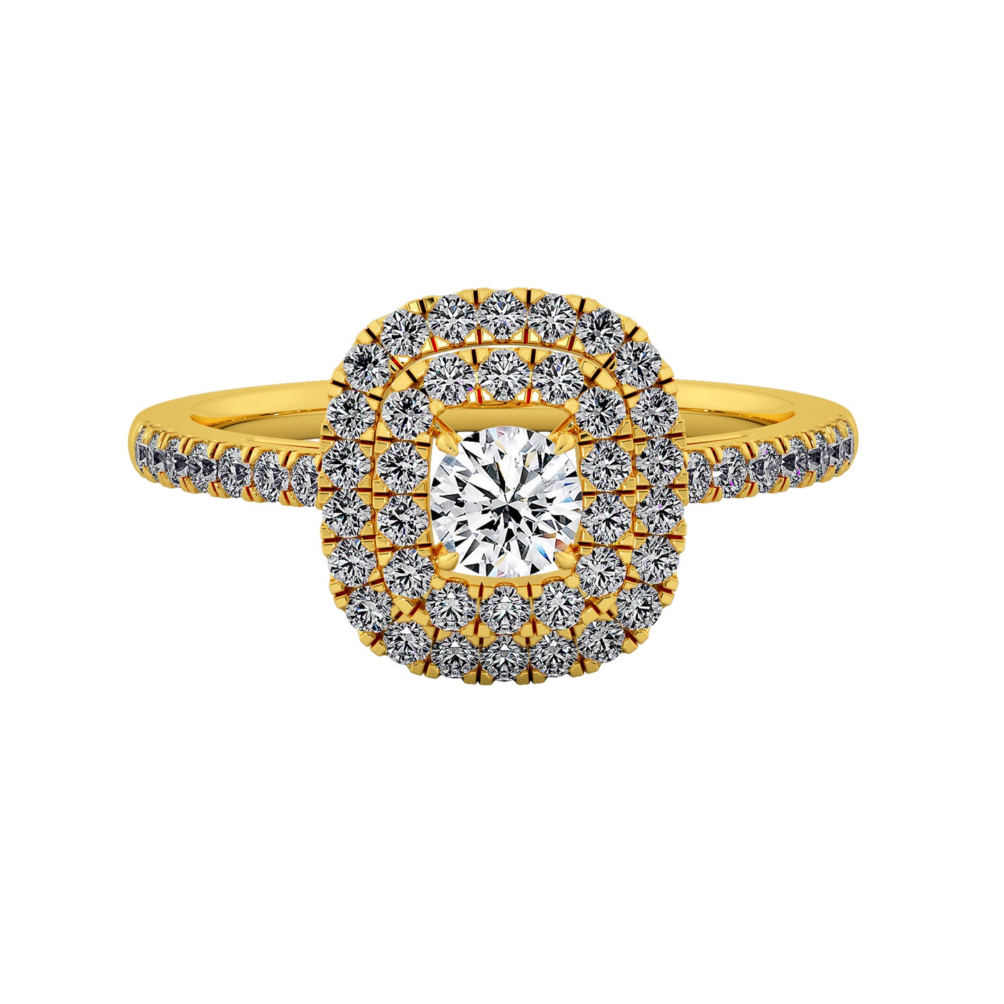 Star Rush Solitaire Ring