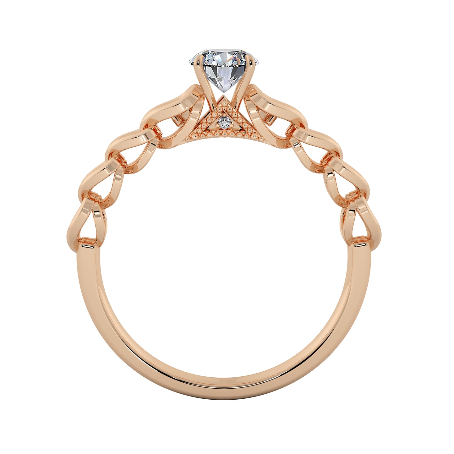 Heart of Hearts Solitaire Ring