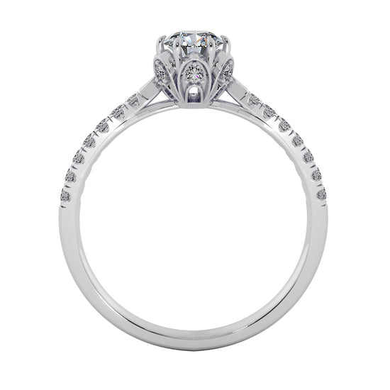 Celestial Gaze Solitaire Ring