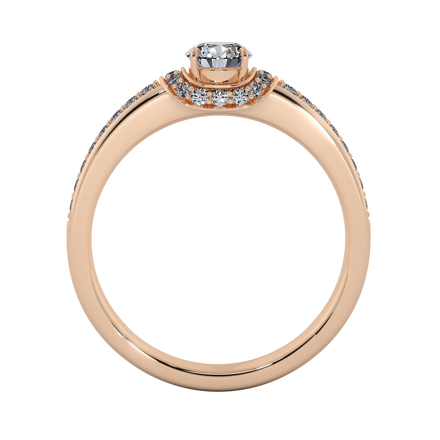 Sea Breeze Solitaire Ring